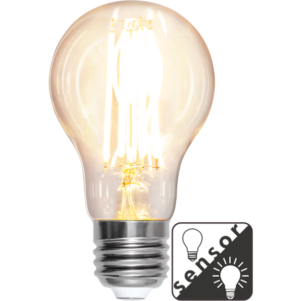 LED-lampa E27 A60 Sensor clear