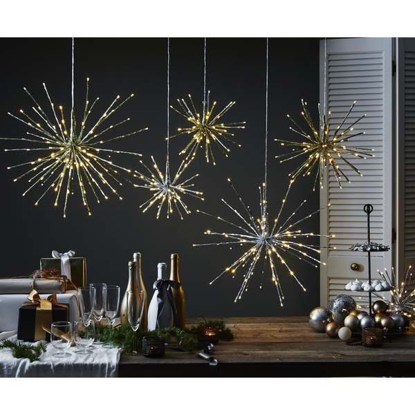 Hängande dekoration Firework jul & dekorationsbelysning för inne & ute