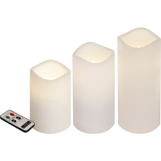 LED Blockljus 3-pack Paul
