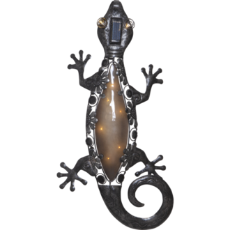 Solcellsdekoration Gecko
