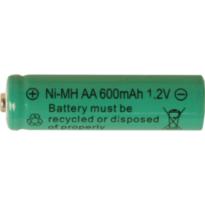 Laddbart batteri AA 1,2V 600mAh Ni-MH