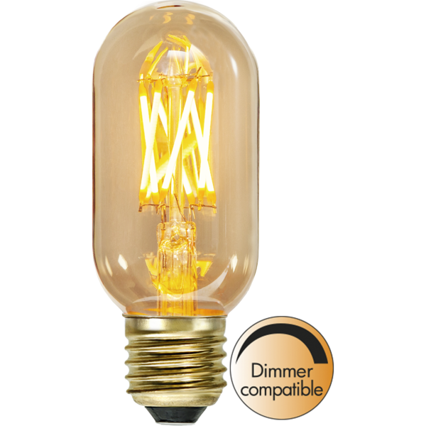 LED-lampa E27 T45 Vintage Gold