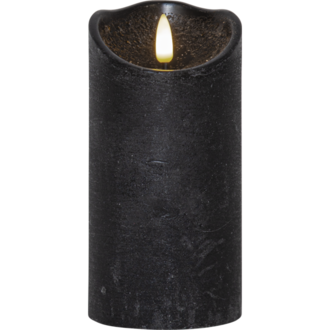 LED Blockljus Flamme Rustic