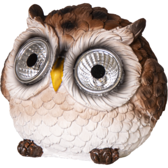 Display Solcell Owl