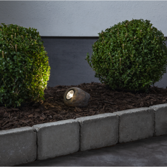 Solcellsspotlight Rocky