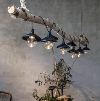 Solcellsslinga Globe Shade