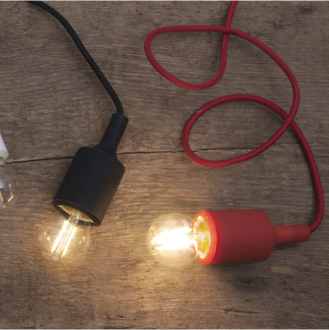 LED-lampa E27 G45 Clear