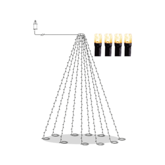 Flaggstångsbelysning Shiny Warm White