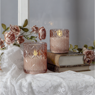 LED Ljus Flamme Romb