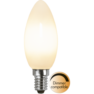 LED-lampa E14 C35 Opaque Filament RA90