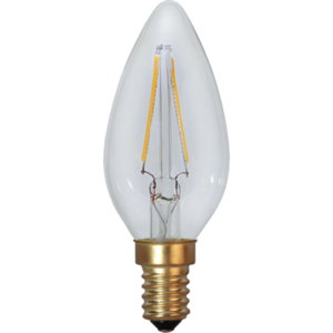 LED-lampa E14 C35 Soft Glow