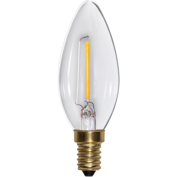 LED-lampa E14 B35 Soft Glow