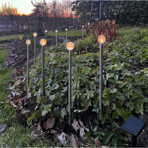 Solcellsdekoration Bubbly 10-pin