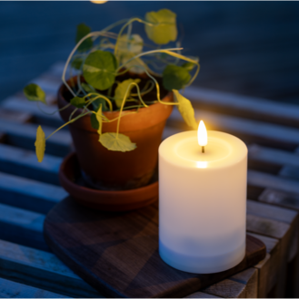 Solcellsljus Flamme Saul