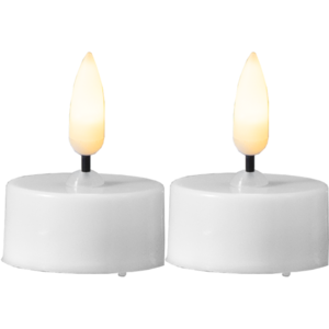 LED Värmeljus 2-pack Flamme