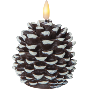 LED Blockljus Flamme Cone