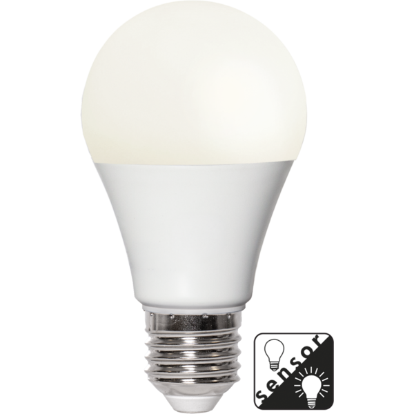 LED-lampa E27 A60 Sensor opaque