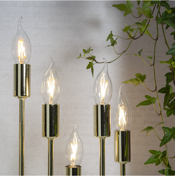 LED-lampa E14 Clear