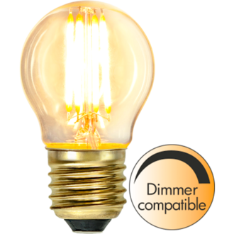 LED-lampa E27 G45 Soft Glow