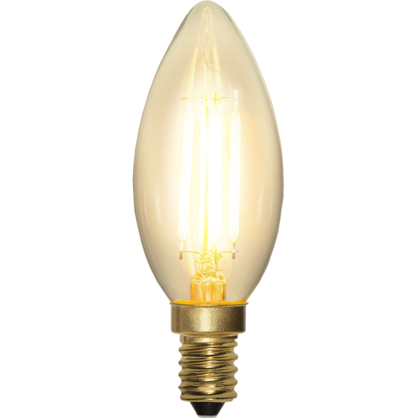 LED-lampa E14 B35 Soft Glow