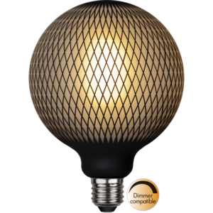 LED-lampa E27 G125 Graphic