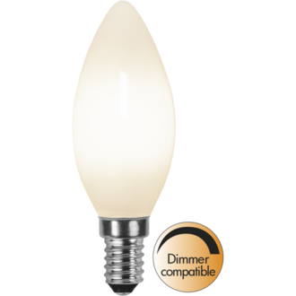 LED-lampa E14 C35 Opaque Filament RA90