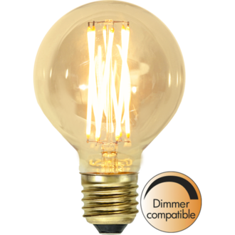 LED-lampa E27 G80 Vintage Gold