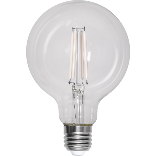 LED-lampa E27 G95 Clear White Filament
