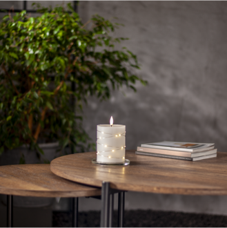 LED Blockljus Flamme Dew