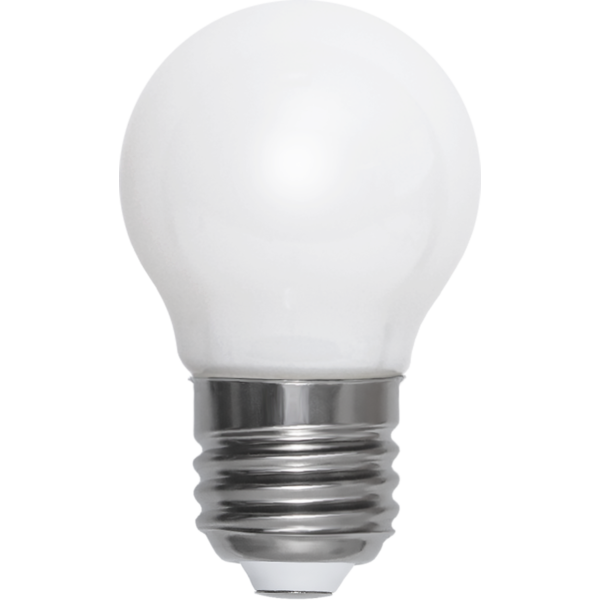 LED-lampa E27 G45 Opaque filament RA90