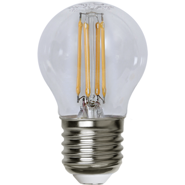 LED-lampa E27 G45 Clear