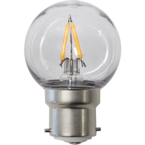 LED-lampa B22 G45 Outdoor Lighting PC Cover Filament