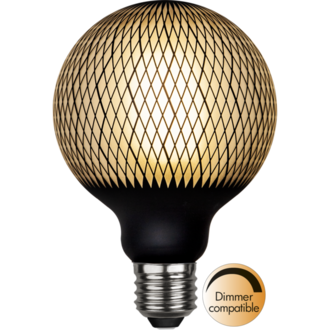 LED-lampa E27 G95 Graphic