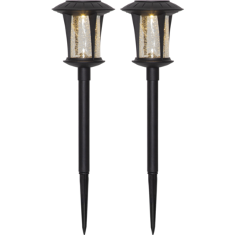Solcellspollare 2-pack Monaco
