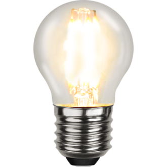 LED-lampa E27 G45 Clear