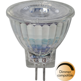 LED-lampa GU4 MR11 Spotlight Glass
