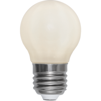 LED-lampa E27 G45 Opaque filament RA90