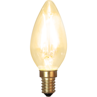 LED-lampa E14 C35 Soft Glow