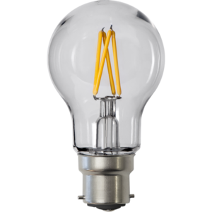 LED-lampa B22 A55 Outdoor Lighting PC Cover Filament