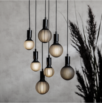 LED-lampa E27 G125 Graphic