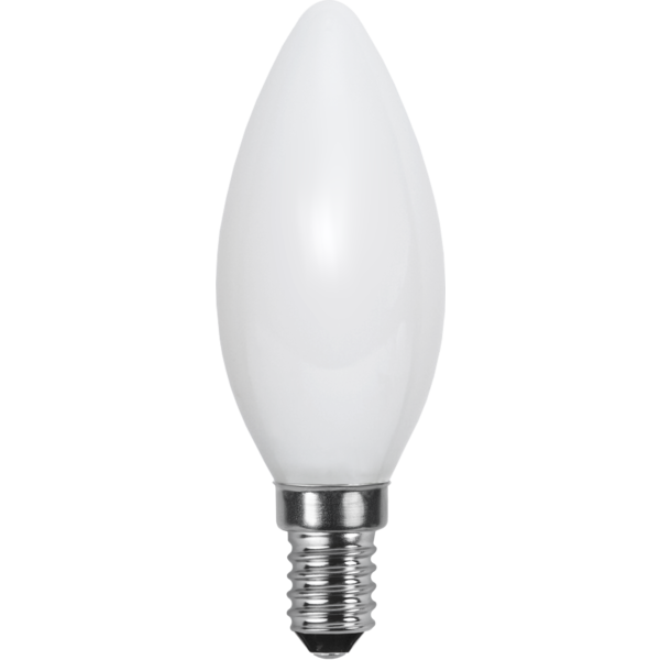 LED-lampa E14 B35 Opaque filament RA90