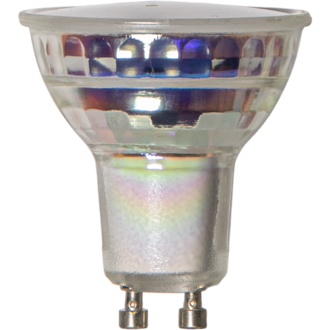 LED-lampa GU10 MR16 Spotlight Glass