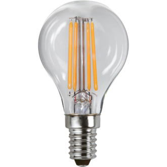 LED-lampa E14 P45 Clear 3-step memory