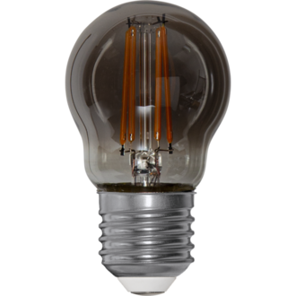 LED-lampa E27 G45 Soft Glow Smoke 3-step memory