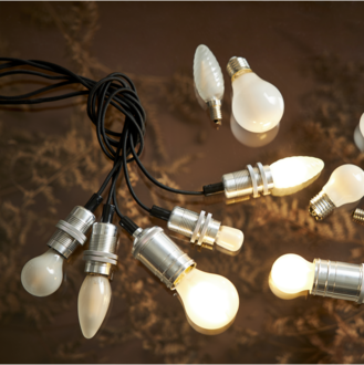 LED-lampa E14 C35 Frosted