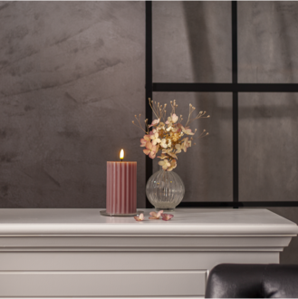 LED Blockljus Flamme Stripe