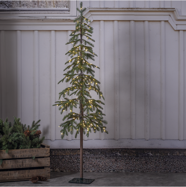 Julgran med LED Grantorp