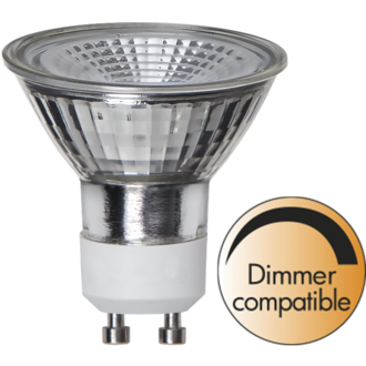 LED-lampa GU10 MR16 Spotlight Glass