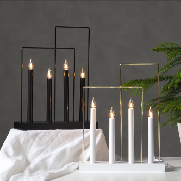 Ljusstake Glossy Frame