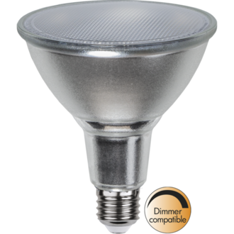 LED-lampa E27 PAR38 Spotlight Glass